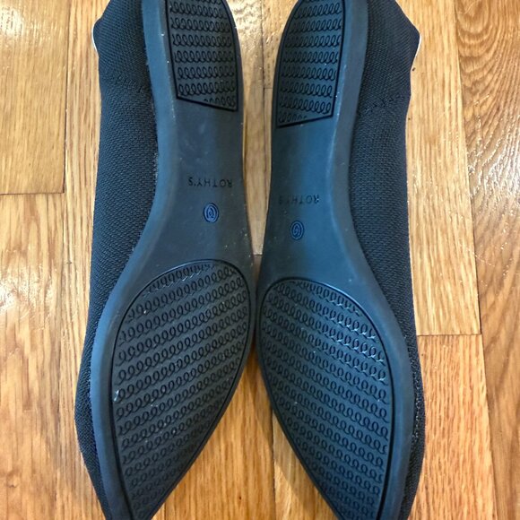 The Point II Flat in Black | Rothy's | Sz 11 US Women's EU44 - Picture 4 of 5